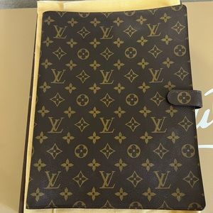 Louis Vuitton Cover Bloc A4 Large Agenda